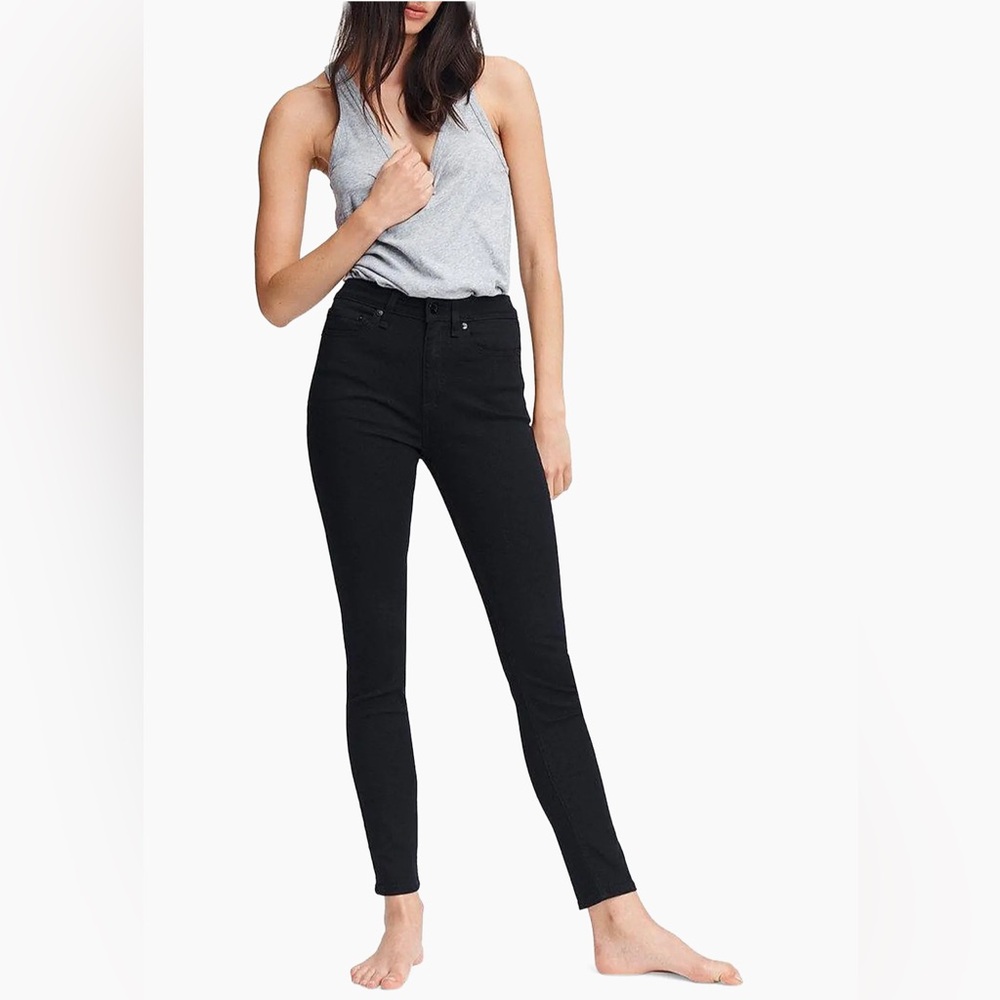 rag & bone Women's Jet Black Skinny Jeans